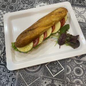 Mozzarellás bagett