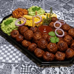 Mini BBQ fasírtos hideg tál (minimum rendelhető 2 főre)